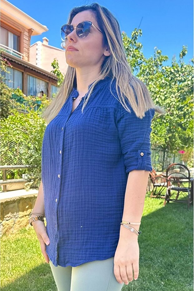 Muslin Tunic Shirt - 1