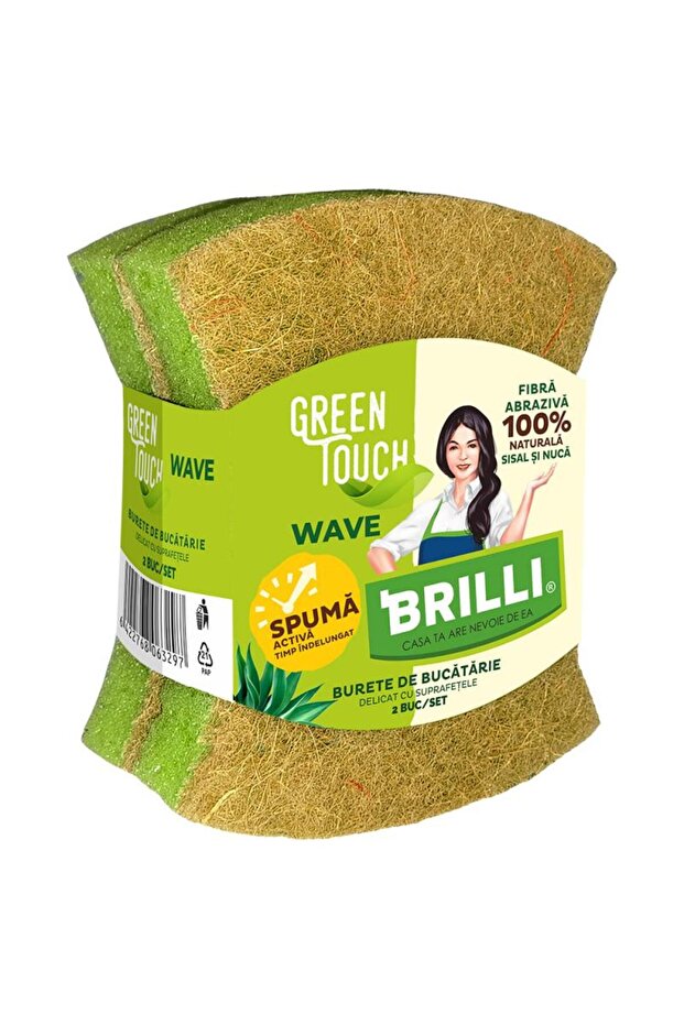 Brilli Green Touch Burete Wave 2/set - 1