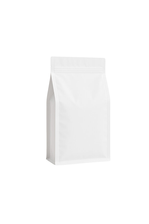 Flat Bottom Kilitli Doypack Kahve Kuruyemiş Bakliyat Saklama Torbası 33x17 cm 25li - 5