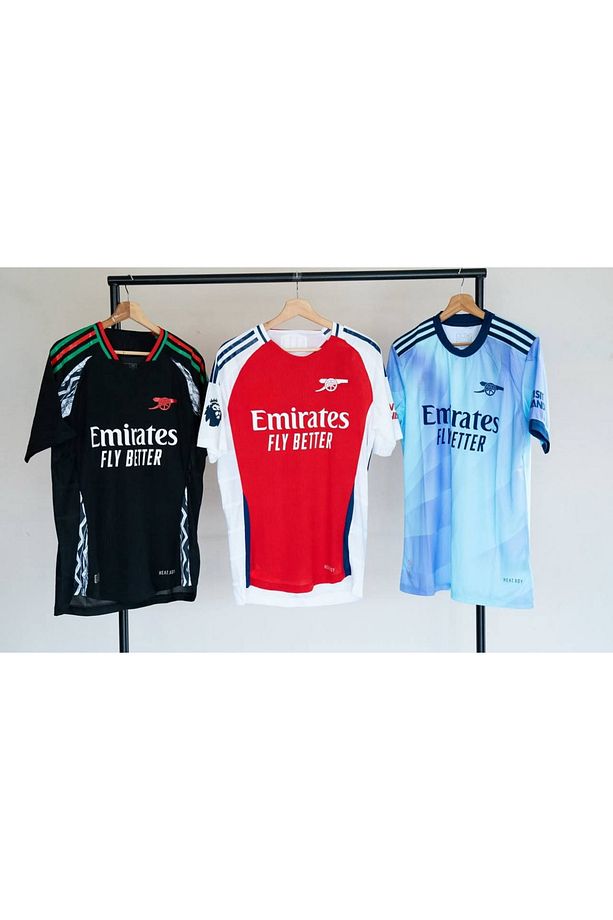 2024-25 ARSENALL İç Saha / Deplasman & Alternatif 3 Lü Set Forması - 1