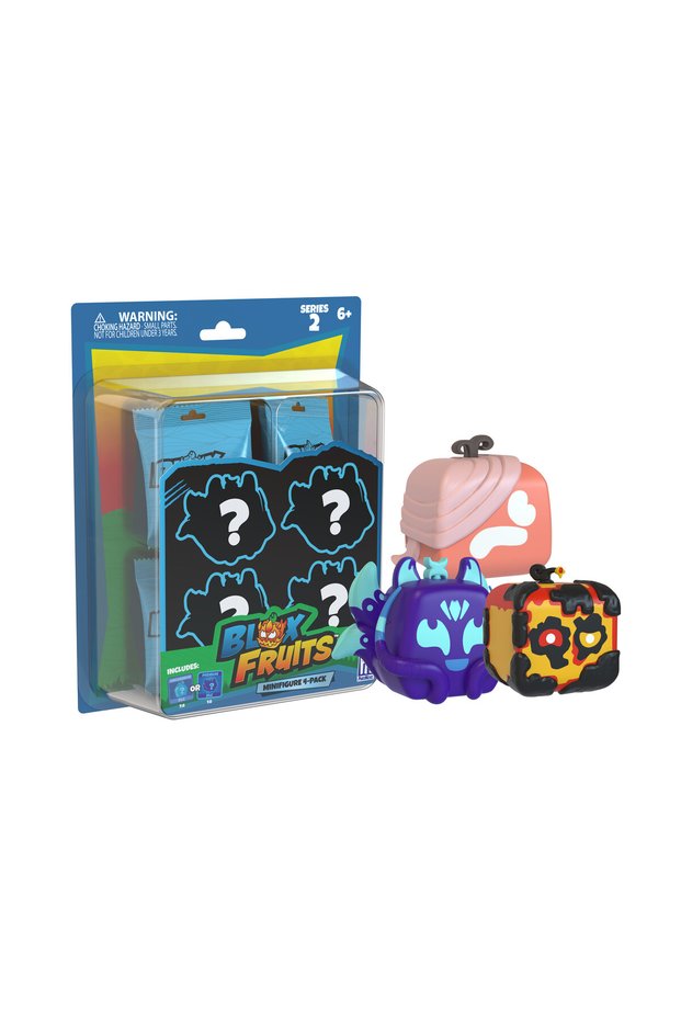 Blox Fruits Mini Figure 4-Pack Series 1 – Blind Bag Collectible (6+ yrs)