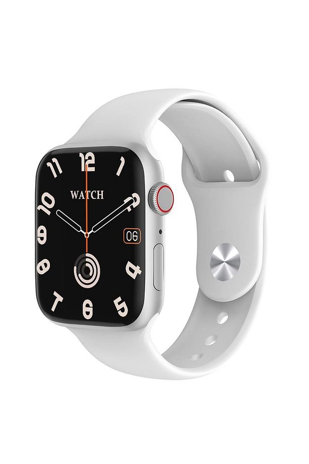W99 Watch Ios Ve Android Uyumlu Mactive 2.05 Inç Geniş Ekranlı Gümüş Akıllı Saat - 1