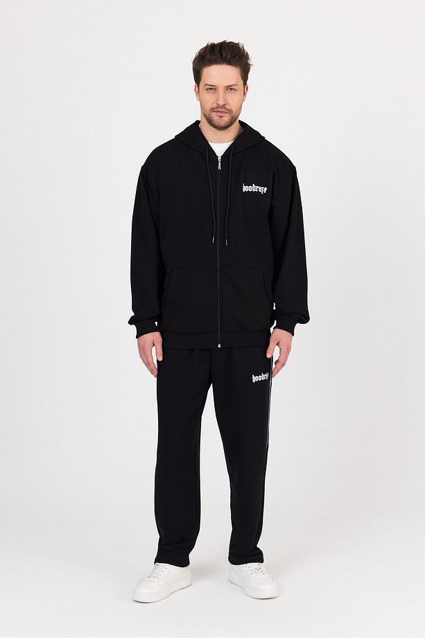Erkek Basic Kapüşonlu Sweat - 3
