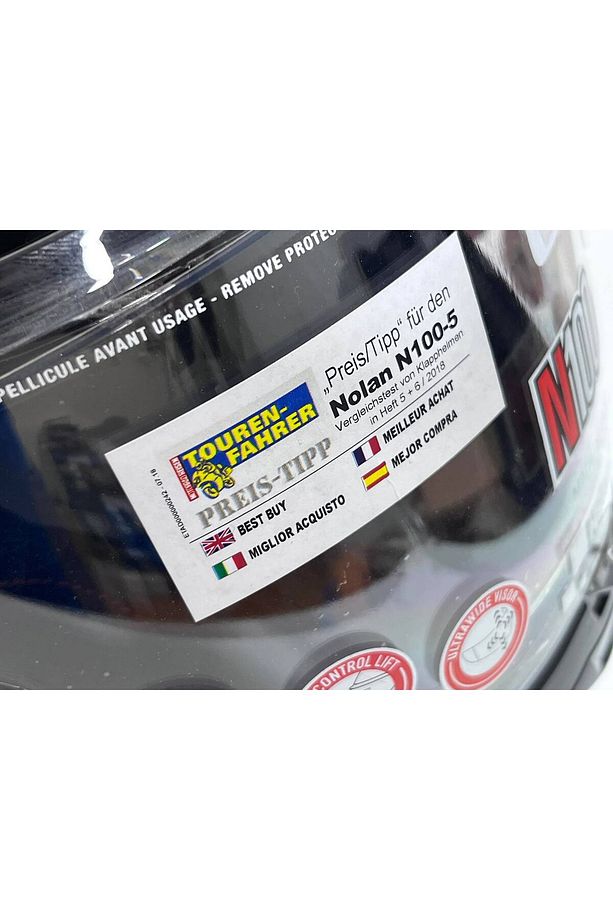 N100-5 Classic N-com Çene Açılır Kask L Beden - 5