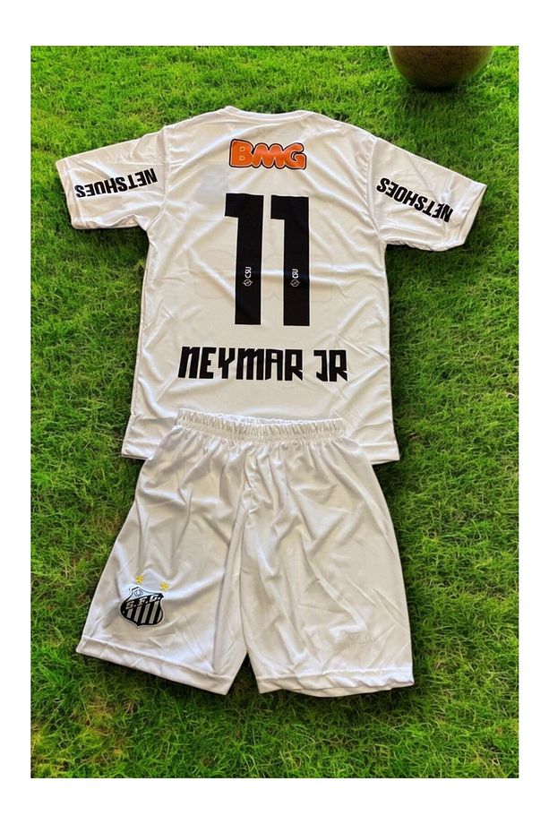 #10 Neymar J.R Santos Neymar JR Çocuk Forması - 3