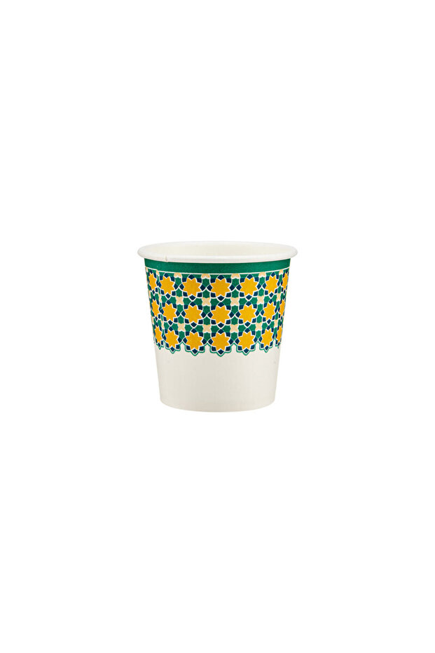 4oz Arabic Qahwa Cups – Heavy Duty Paper Cups, Ramadan Eid Design, 1000 Pcs