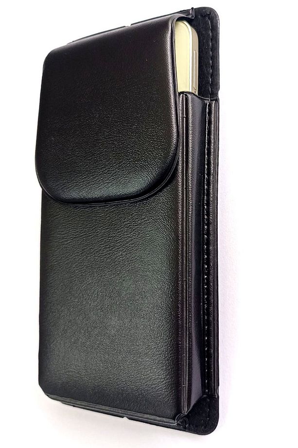 Kemere Takılan Lüks Kılıf Büyük Boy Mıknatıslı Dik 17x8 Cm - 1