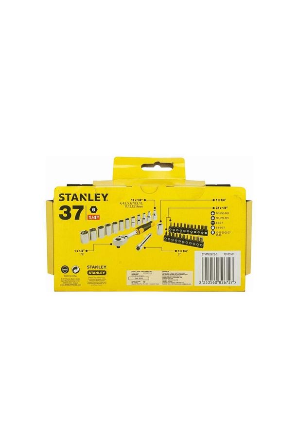 Stmt82672-0 1/4" Lokma Takımı Ve Bits Uç Seti 37 Parça - 3