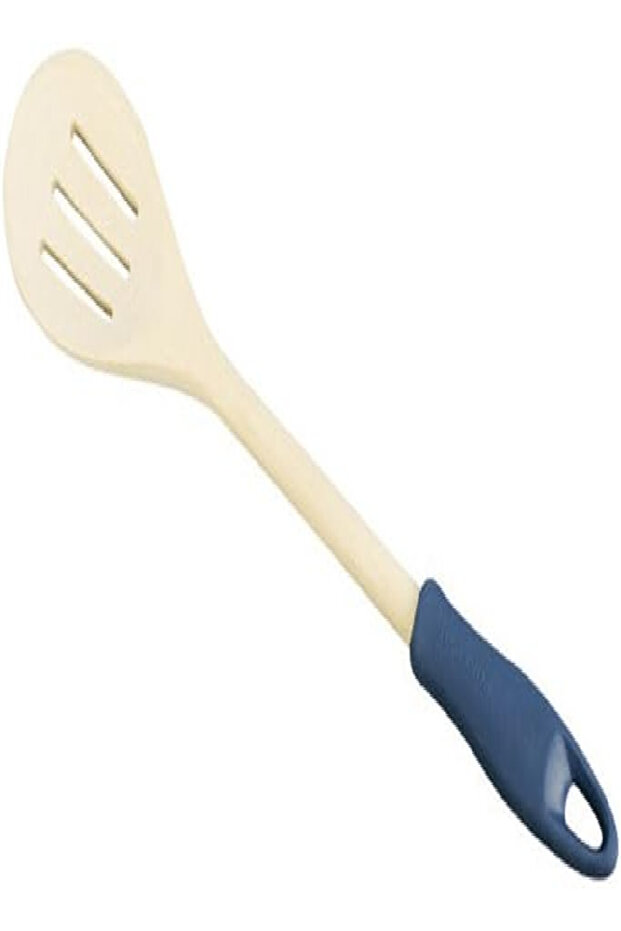 Slotted Stirring Wooden Spoon – Durable & Heat-Resistant - 1