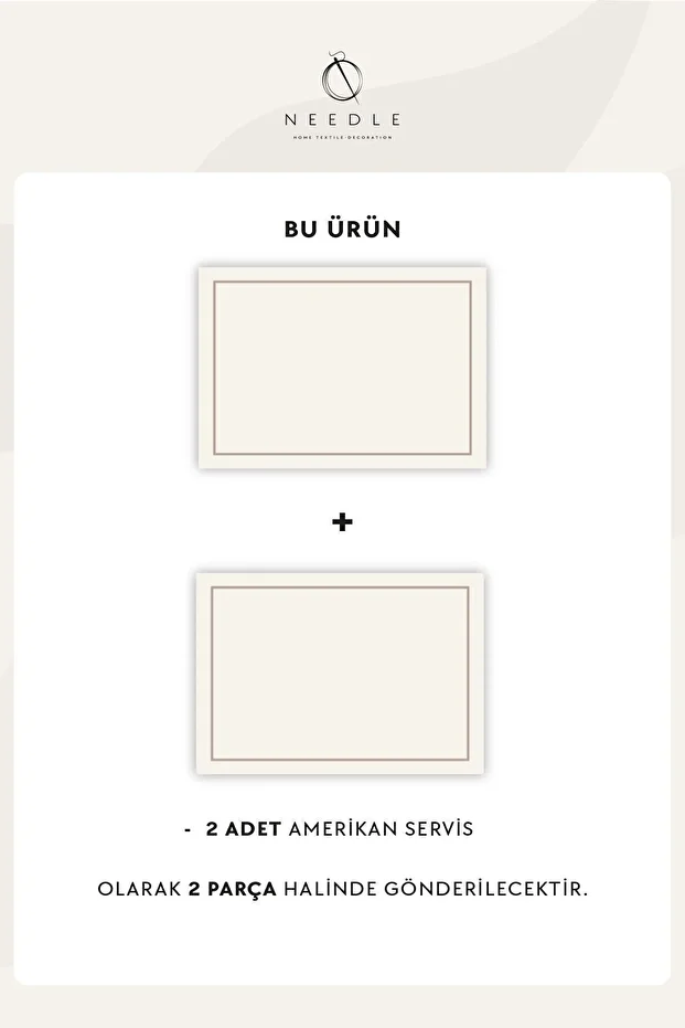 Alice Amerikan Servis (2 ADET SERVİS) - 5
