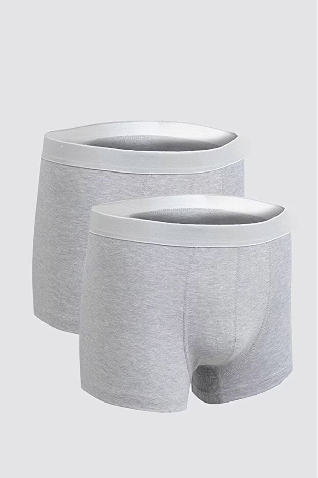 100% Cotton Men's 2-Pack Lycra Classic Boxers