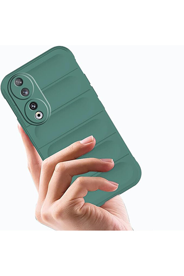 Case for Honor 90 - Techsuit Magic Shield - Black - 3