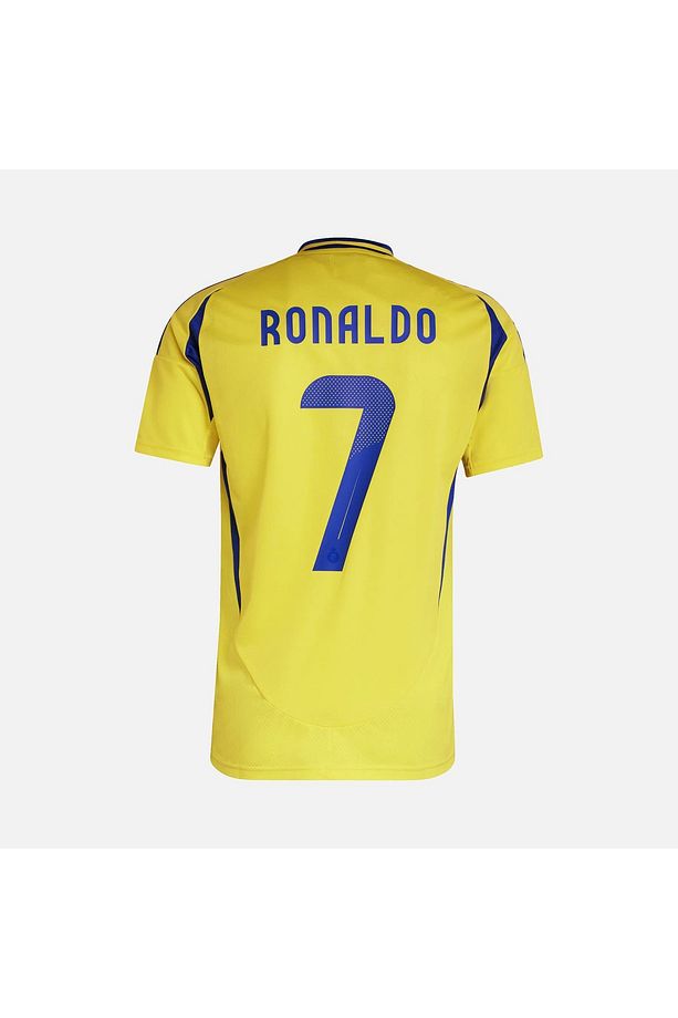 Sarı All Nassr Ronaldo İç Saha Takım Çocuk Alt-Üst Takım T-Shrt +Şort Halısaha ALLNASR-R.O.NAL.DO - 5