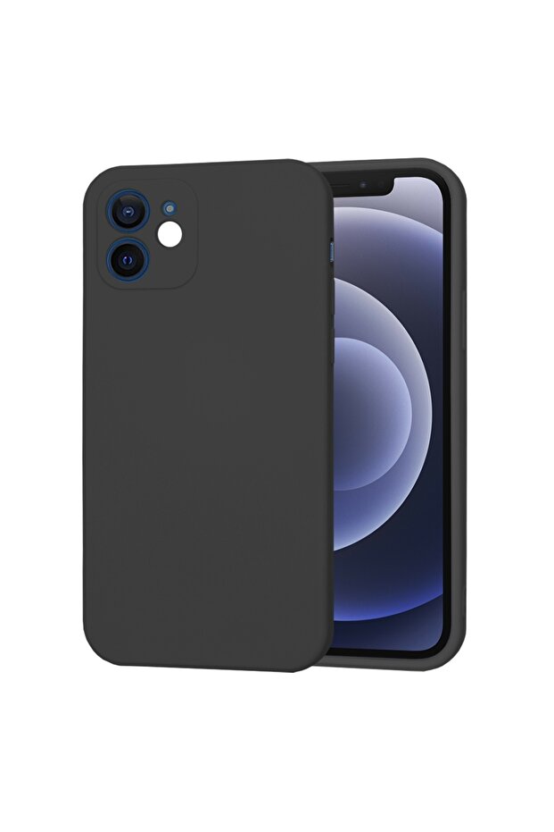 IPhone 12 Case - Techsuit SoftFlex - Black - 1