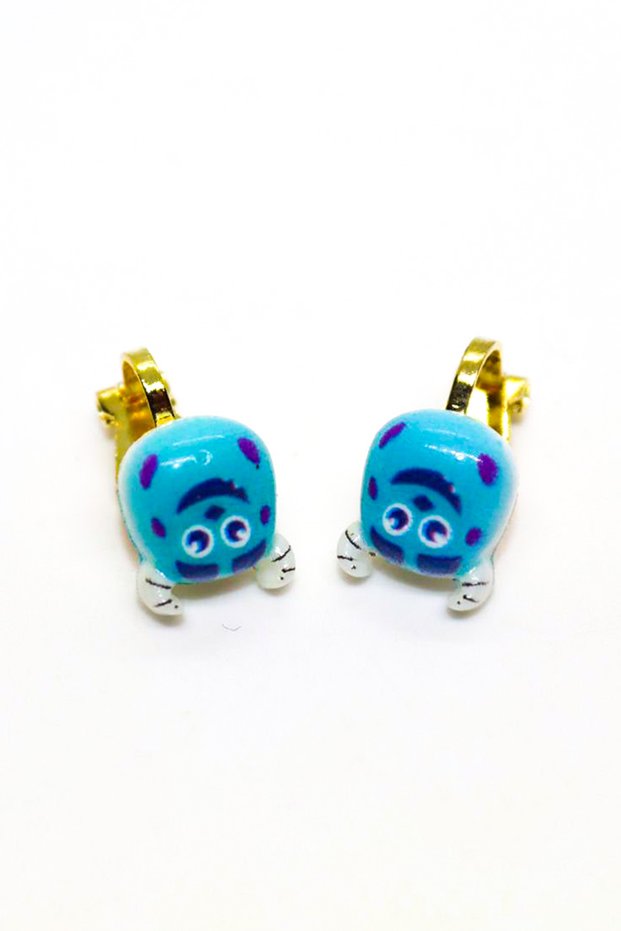 Compression Earrings Lilo Stitch and Friends Design Earrings for People Without Ear Holes