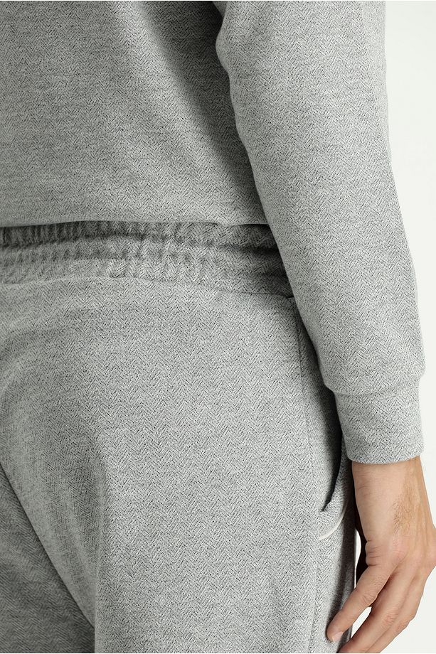 Regular Fit Desenli Pamuklu Sweatpant / Eşofman Altı - 6
