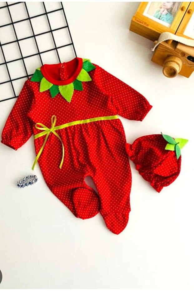 ÇİLEKLİ BEBEK TULUM - 2