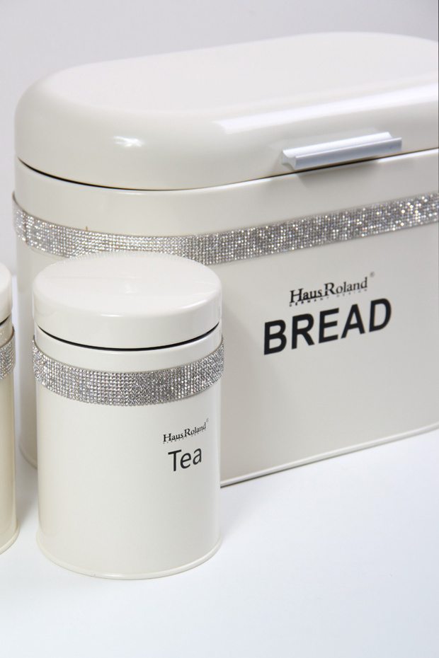 Tea and coffee storage jars with a lid for storing bread - 5