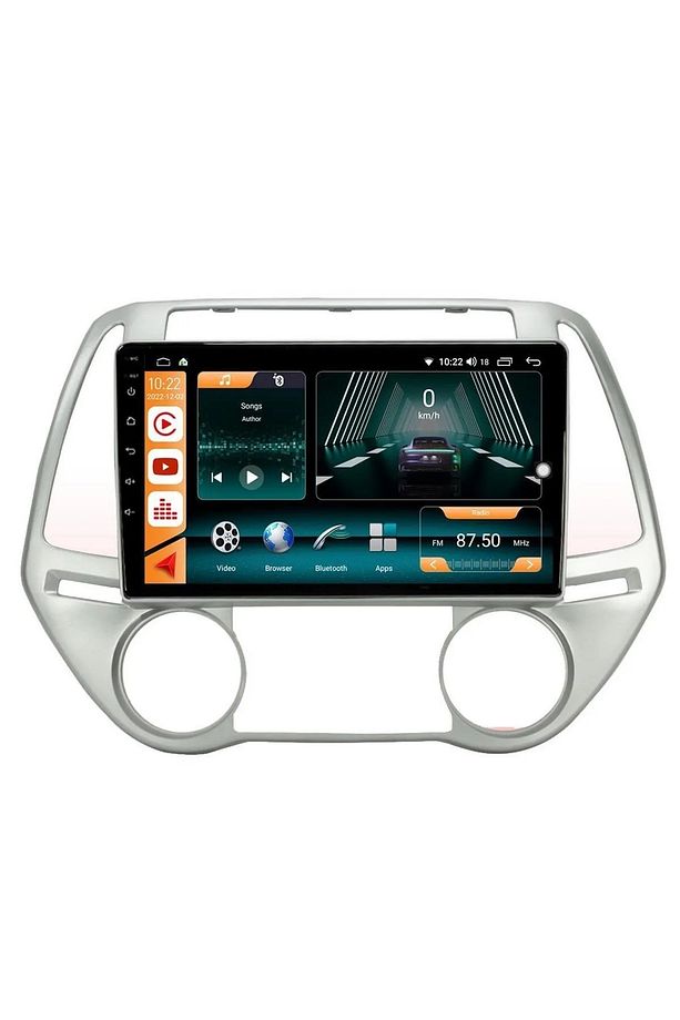 Hyundai İ20 Manuel Klima 2010 / 2014 AndroidAuto / CarPlay Multimedya - 1