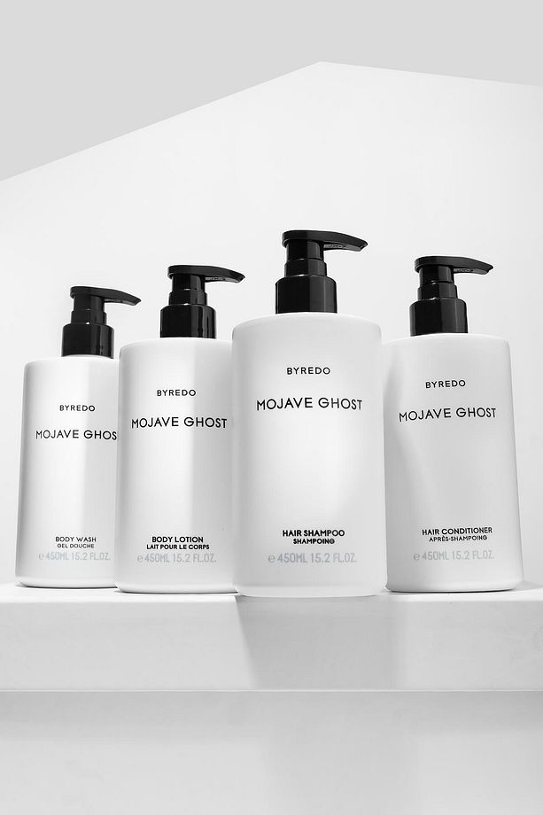 Mojave Ghost Şampuan 450 Ml + Saç Kremi 450 Ml + Vücut Losyonu 450 Ml + Duş Jeli 450 Ml - 1