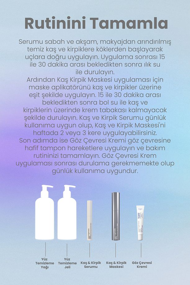 Kaş, Kirpik ve Göz Çevresi Bakım Seti Vegan - 7