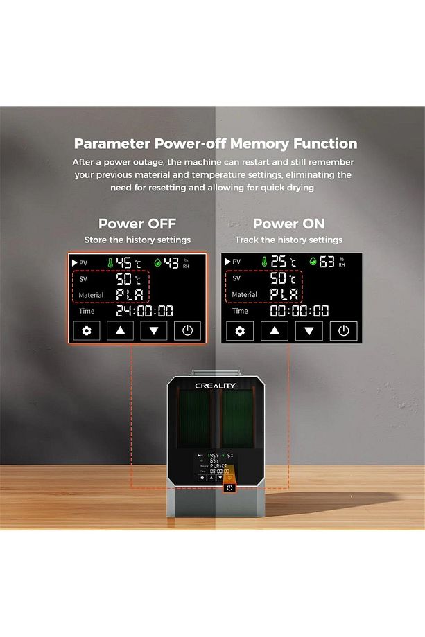 Urhanshop Creality Space Pi Filament Kurutucu Plus - 5