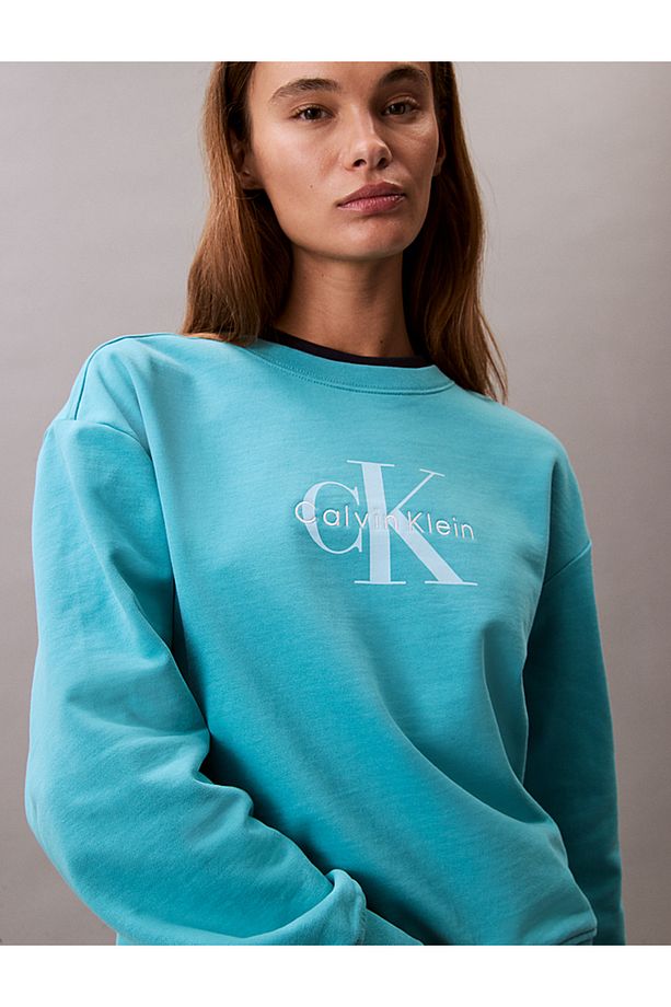 Monogram Logo Relaxed Sweatshirt - 3