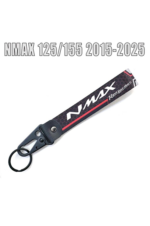 سلسلة مفاتيح Nmax من القماش مطبوع عليها شعار Nmax