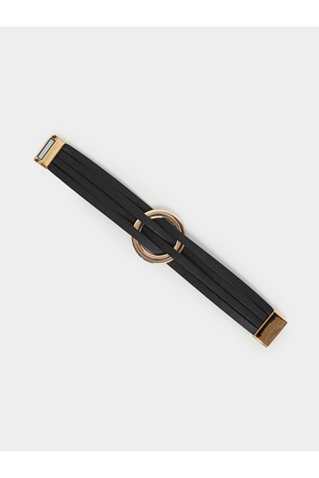 سوار جلدي ملفوف - 4