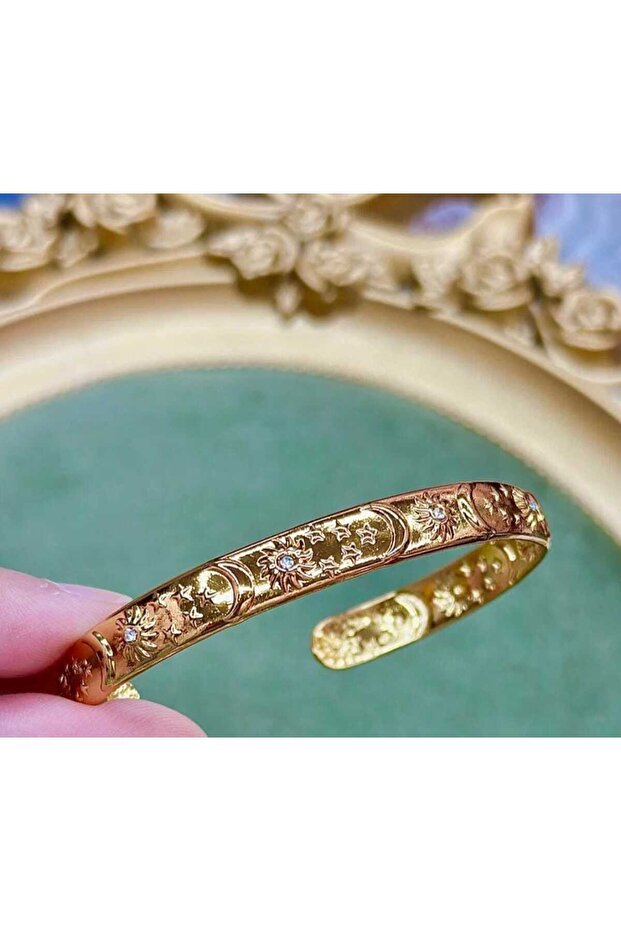 Çelik ay güneş bileklik - 1