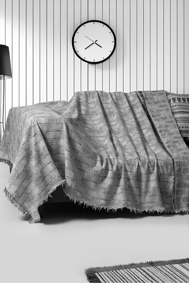 Cotton Sofa Cover | Multi-Purpose Cover | Sofa Bed Cover | Double Sided | Anti-Sweat, Anti-Slip, Anti-Pilling