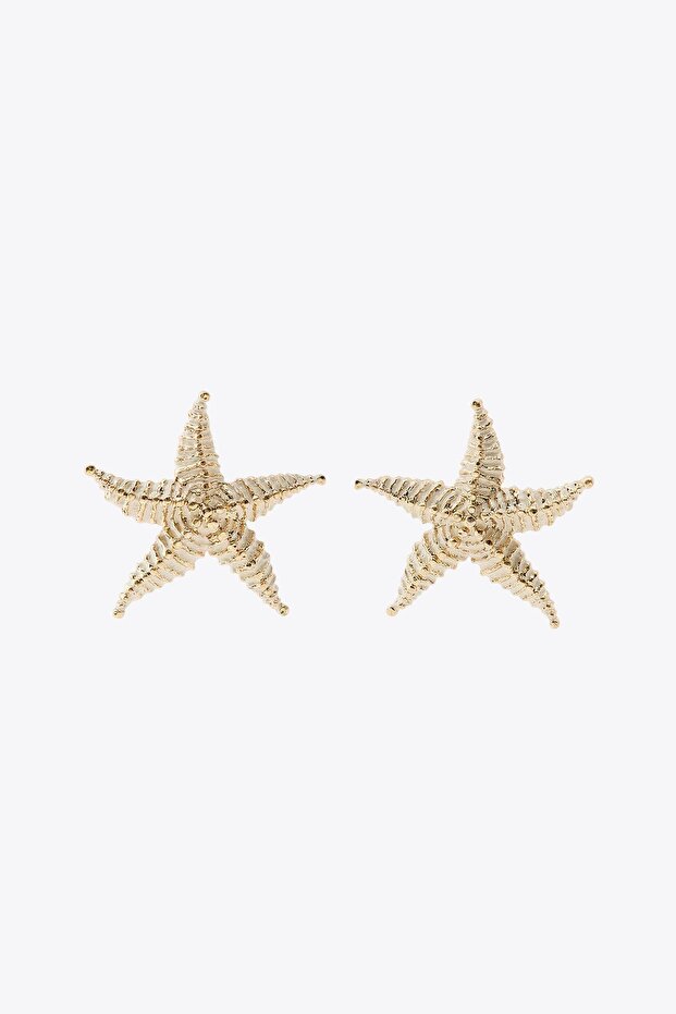 مجموعة Zra Beach Collection أقراط عاجية من العقيق الفيروسي
