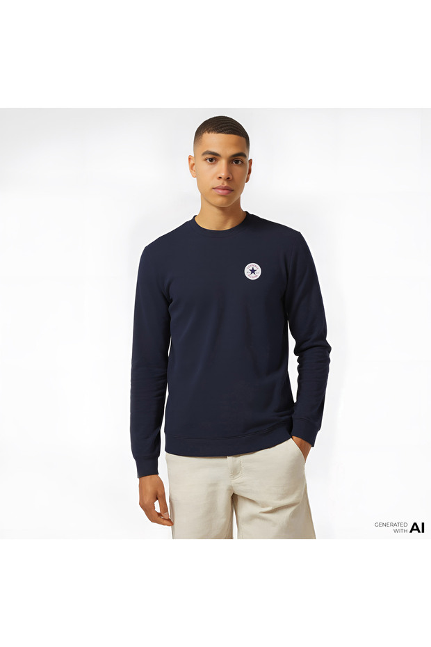 Go-To Unisex Siyah Sweatshirt - 1
