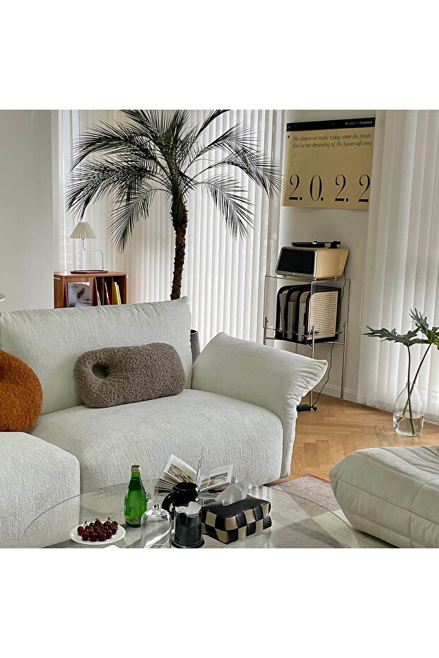 Seed Retro Pikap Plakçalar Bluetooth Hoparlörlü 80W RMS Hi-Fi Ses Sistemi, Meşe Ağacı - 8