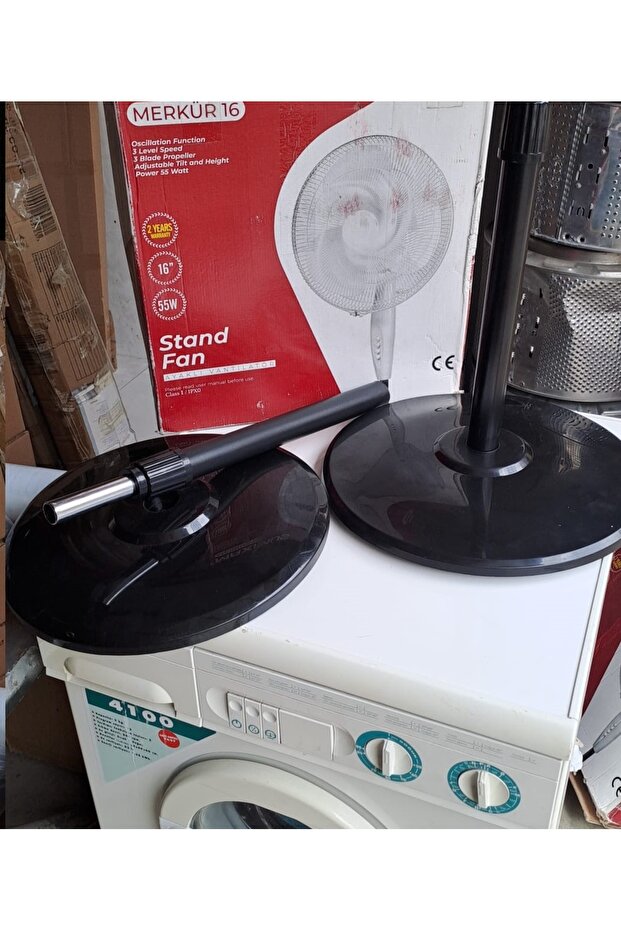 Outlet Vantilatör Ayağı Simit Ayak Yedek Parça Borlu Üniversal Uyumlu Ufak Hasarlı Ayak - 2