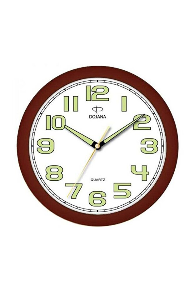 ساعة حائط بلاستيكية 7 سم - 1