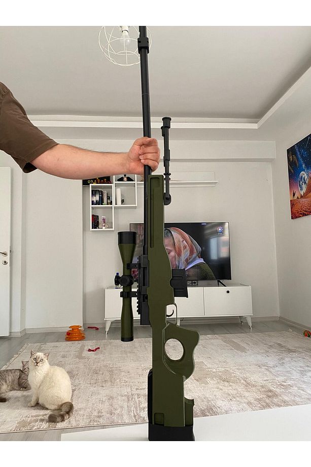 Oyuncak Sniper AWP Oyun V2 – CS:GO Temalı 3D Baskı Model - 6