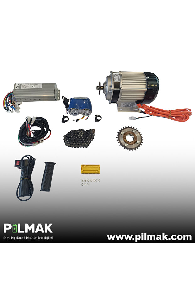 36V-48V-60V 1000W DC Motor Seti