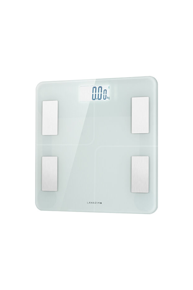 Digital Personal Scale with Bluetooth - LED Smart Body Fat Scale, 13 Metrics, APP Sync - 2
