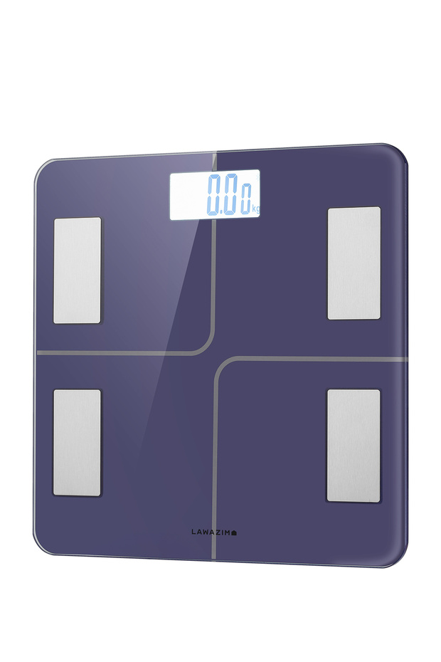 Digital Personal Scale with Bluetooth - LED Smart Body Fat Scale, 13 Metrics, APP Sync - 2