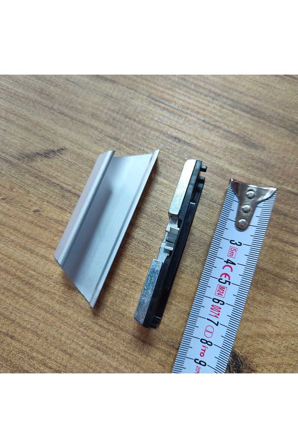 BALKON KAPI TUTUCU PVC ÇITÇIT 13 mm VE C KOL ANTRASİT - 3