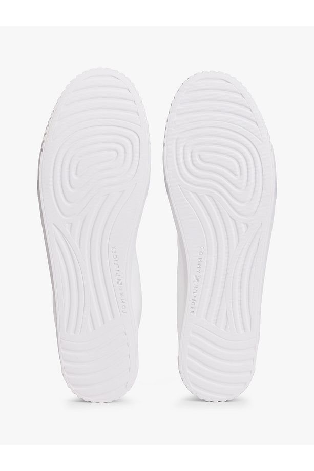 Logolu Şık Görünümlü Bağcıklı Canvas Kadın Sneaker - 7