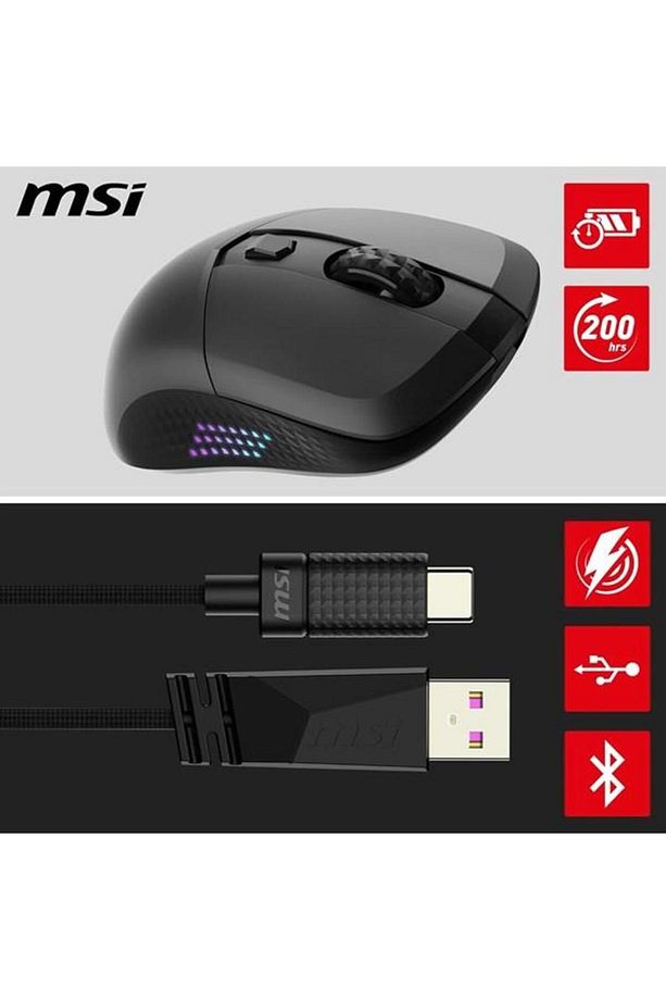 Gg Versa 300 Elıte 26000dpi Kablosuz Bluetooth 5.3 Usb 2.0 Kablosuz Mouse - 3