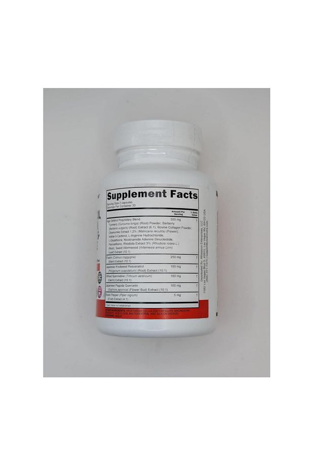 , Fisetin Quercetin Resveratrol with Spermidine Wheat Germ Extract 60 Capsules - 2