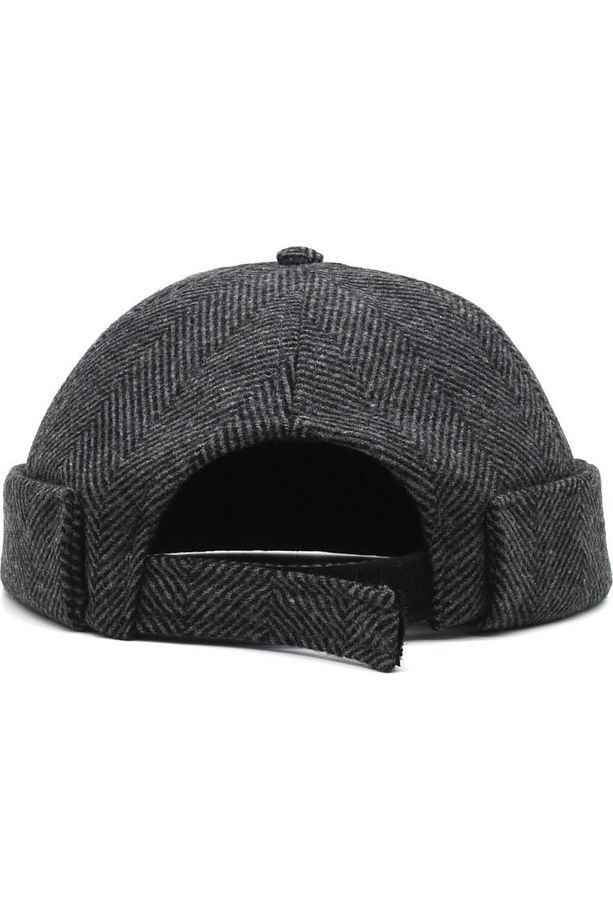 Kışlık Yünlü Retro Docker Cap Takke Leon Bere Unisex Şapka Cp236 - 5