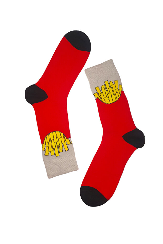 جوارب بتصميم عصي البطاطس - 2