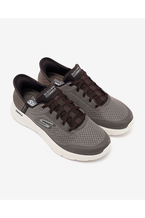GO WALK FLEX - NEW WORLD Erkek Kahverengi Yürüyüş Ayakkabısı 216505TK BRN - 6