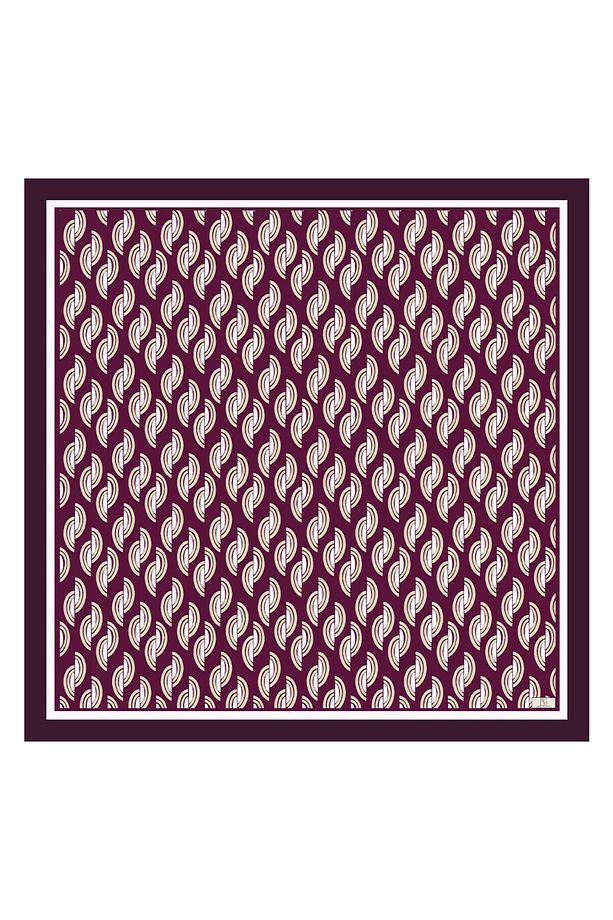 Twill İpek Eşarp Aura Mürdüm - 1