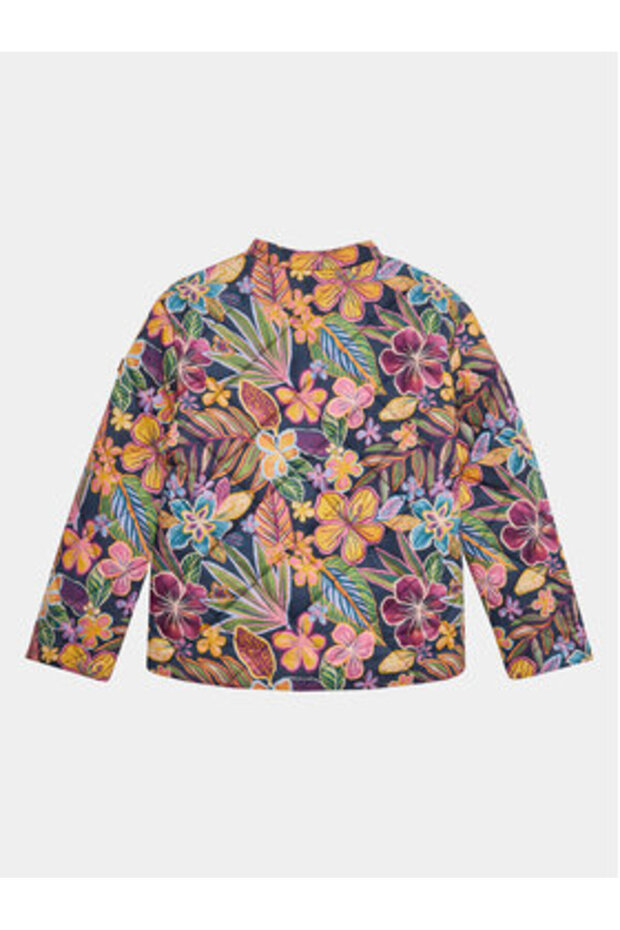 Girl's Transitional Jacket ERGJK03120 Navy Blue - 1