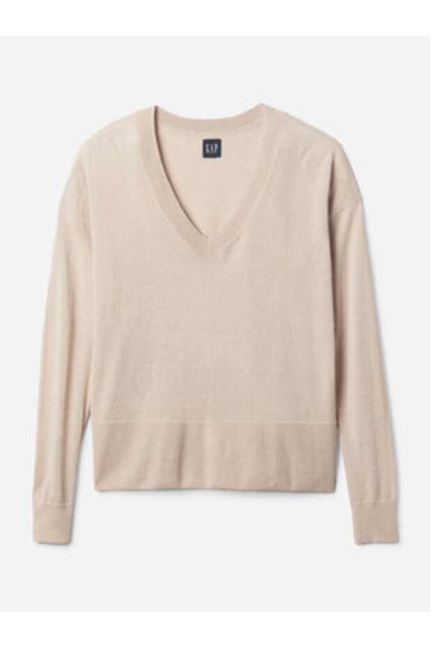 Pulover de damă 854769 bej - 2